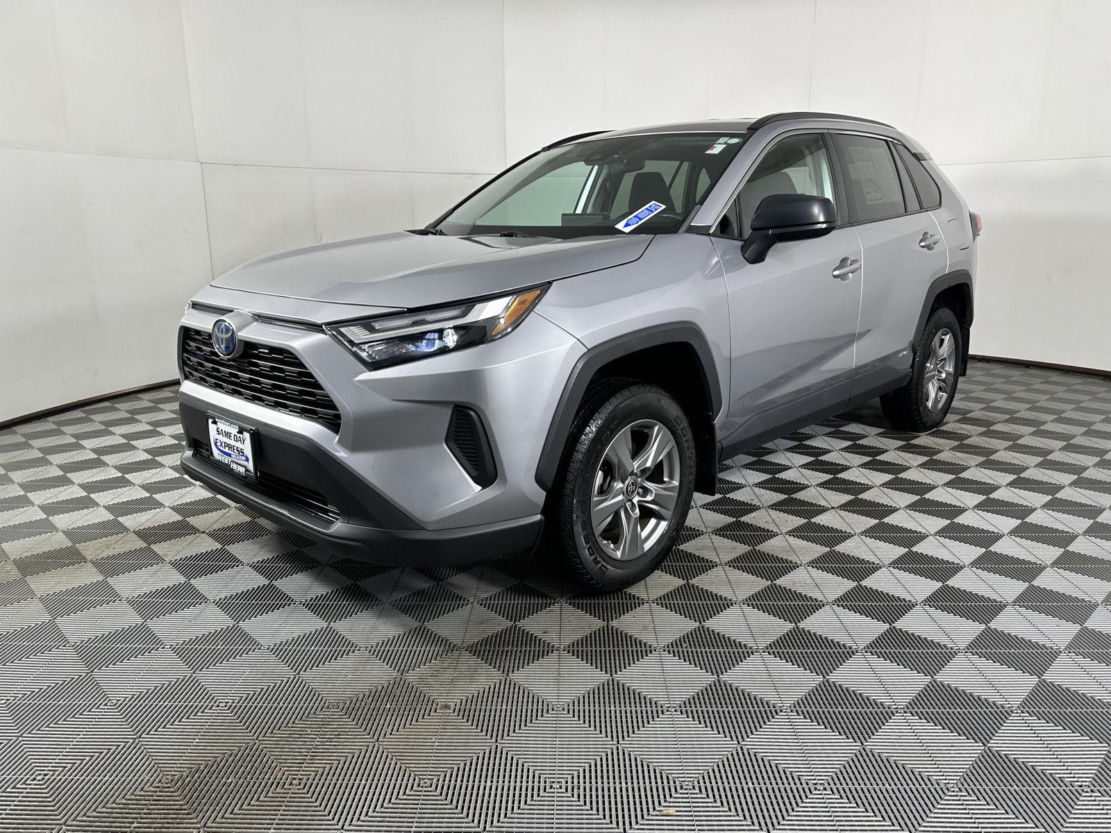 Certified Used 2023 Silver Sky Metallic Toyota Hybrid LE image 6