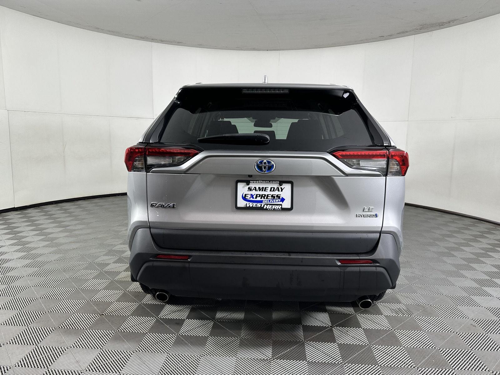 Certified Used 2023 Silver Sky Metallic Toyota Hybrid LE image 9