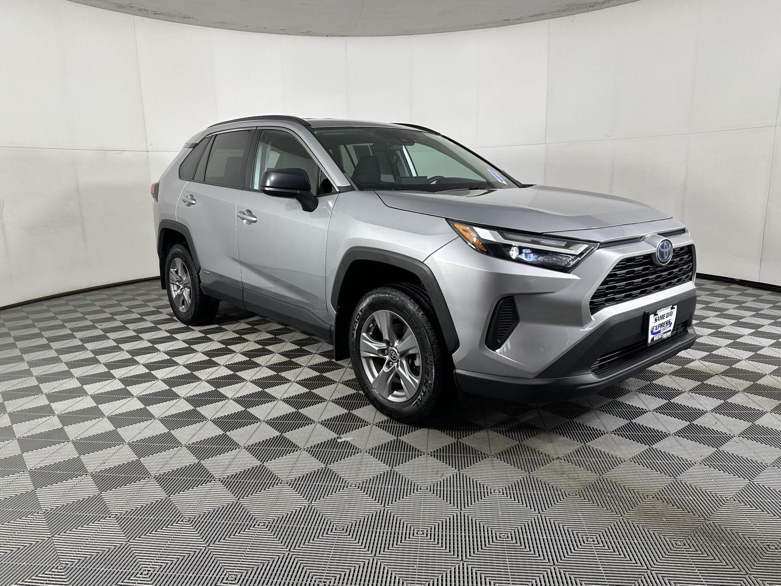 Certified Used 2023 Silver Sky Metallic Toyota Hybrid LE image 11