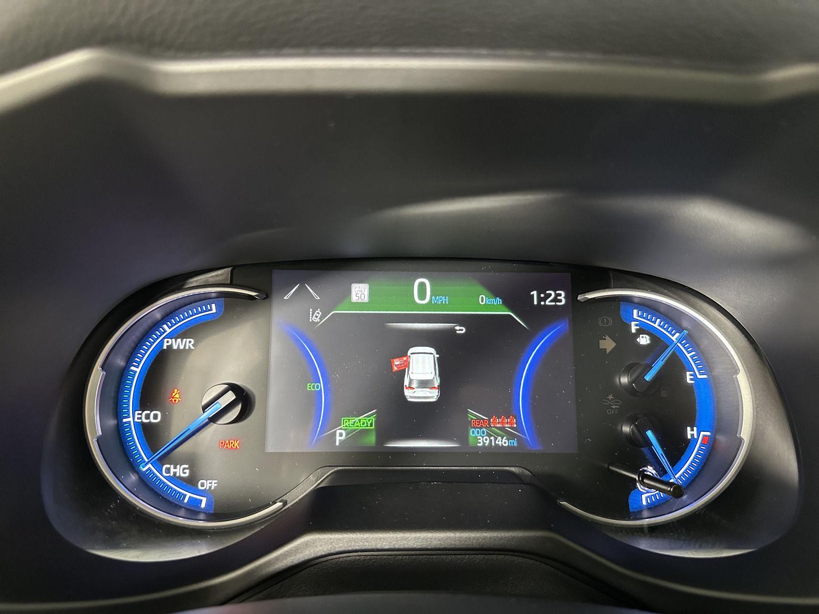 Certified Used 2023 Silver Sky Metallic Toyota Hybrid LE image 17