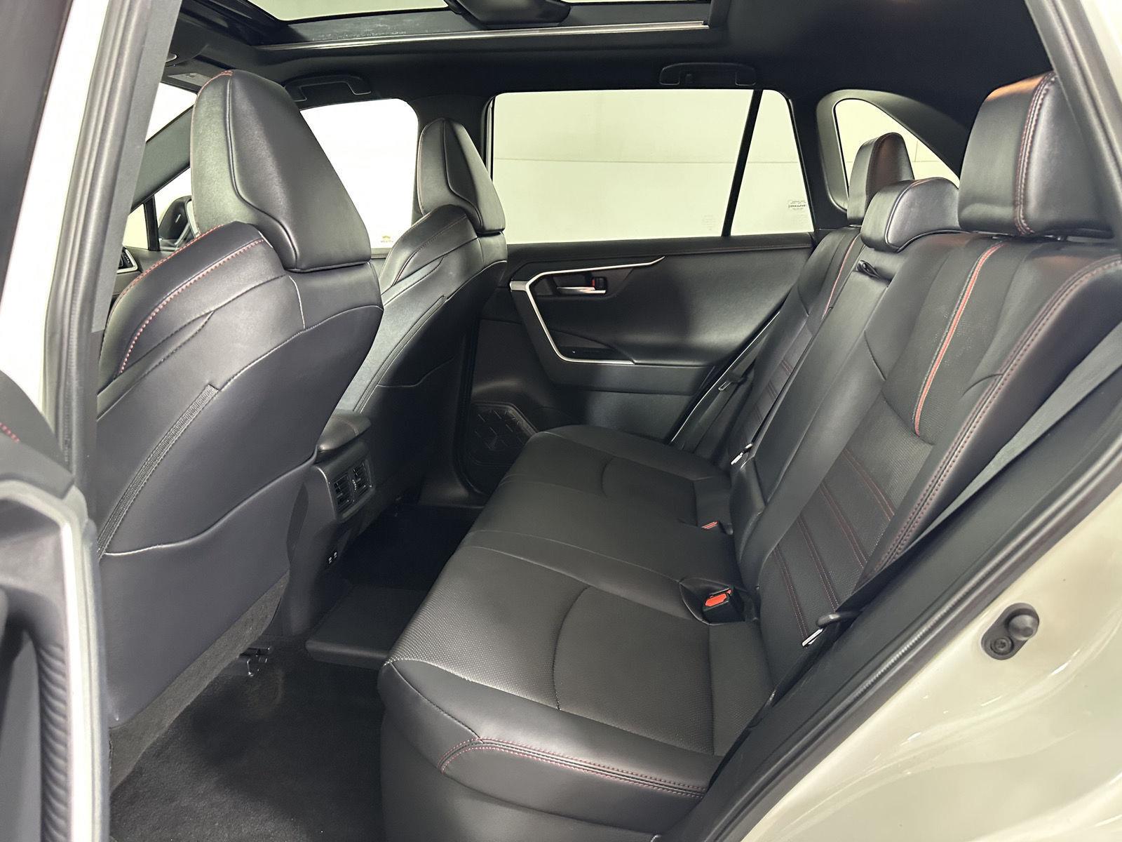 Certified Used 2021 Blizzard Pearl w/Midnight Black Metallic Roof Toyota XSE image 32