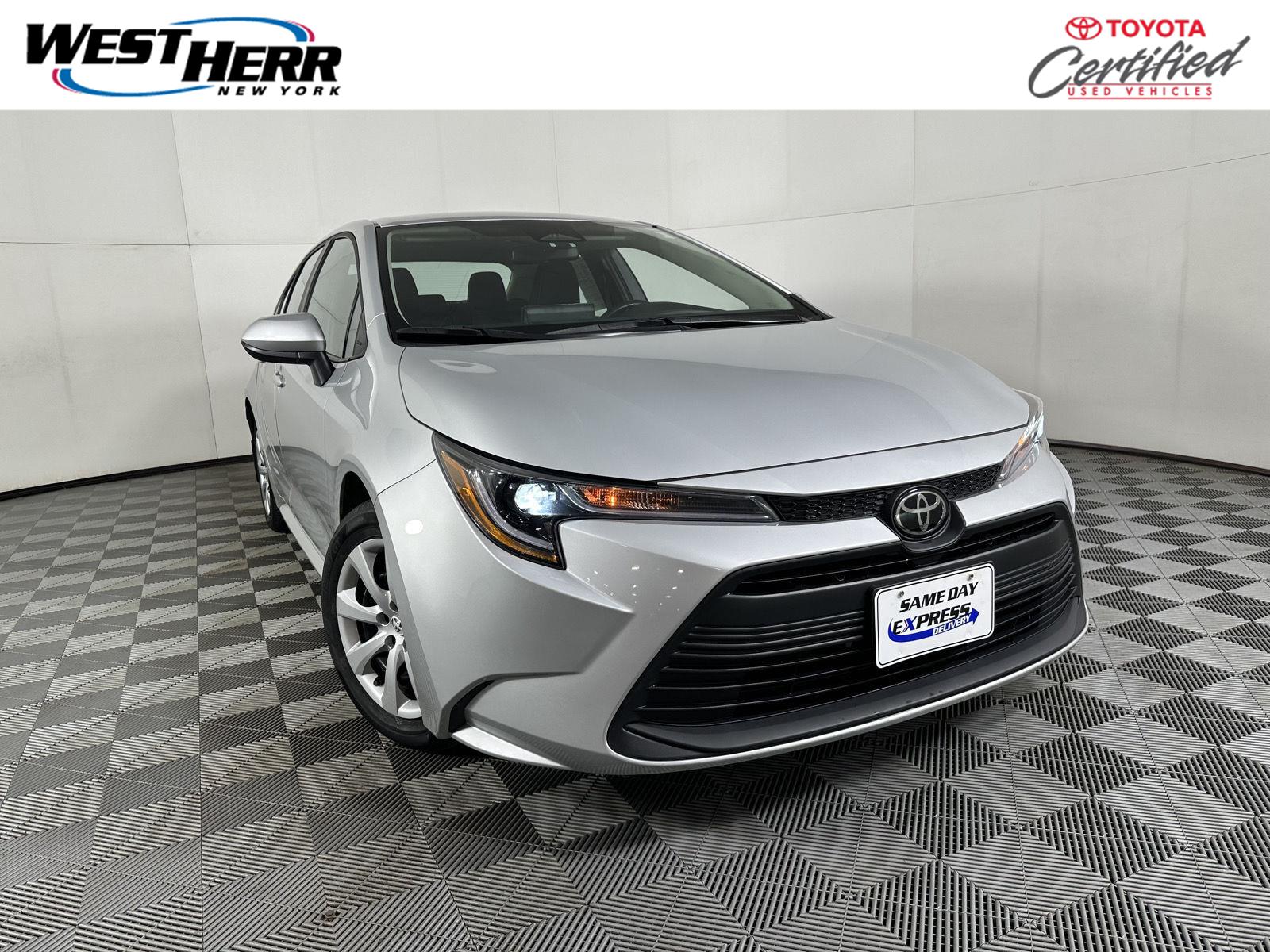 Classic Silver Metallic 2024 Toyota Corolla Sedan Front-Wheel Drive Continuously Variable Transmission
