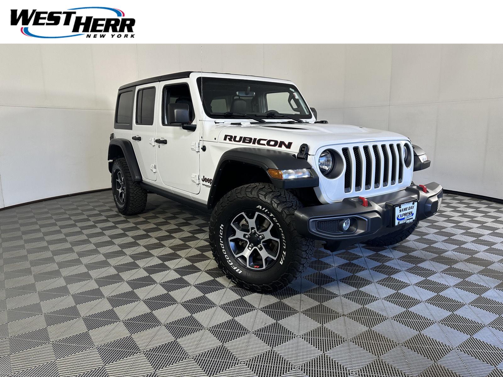 Bright White Clearcoat 2021 Jeep Wrangler SUV / Crossover Four-Wheel Drive 6-Speed Manual
