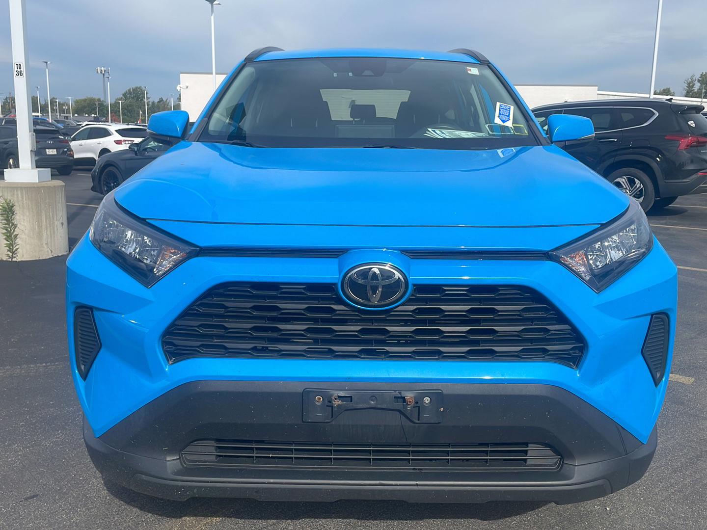Used 2019 Blue Flame Toyota LE image 8