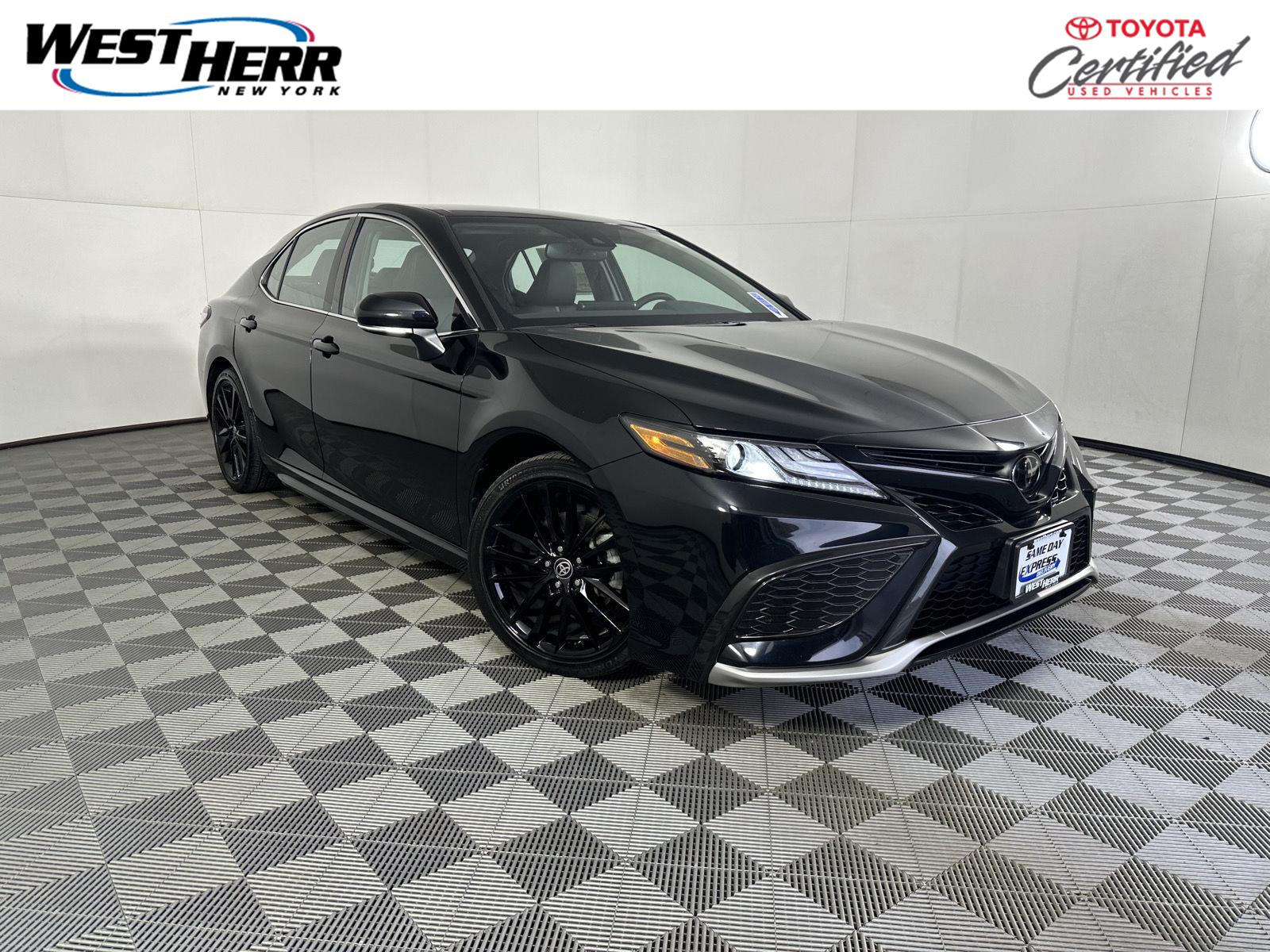 Midnight Black Metallic 2024 Toyota Camry Sedan All-Wheel Drive Automatic