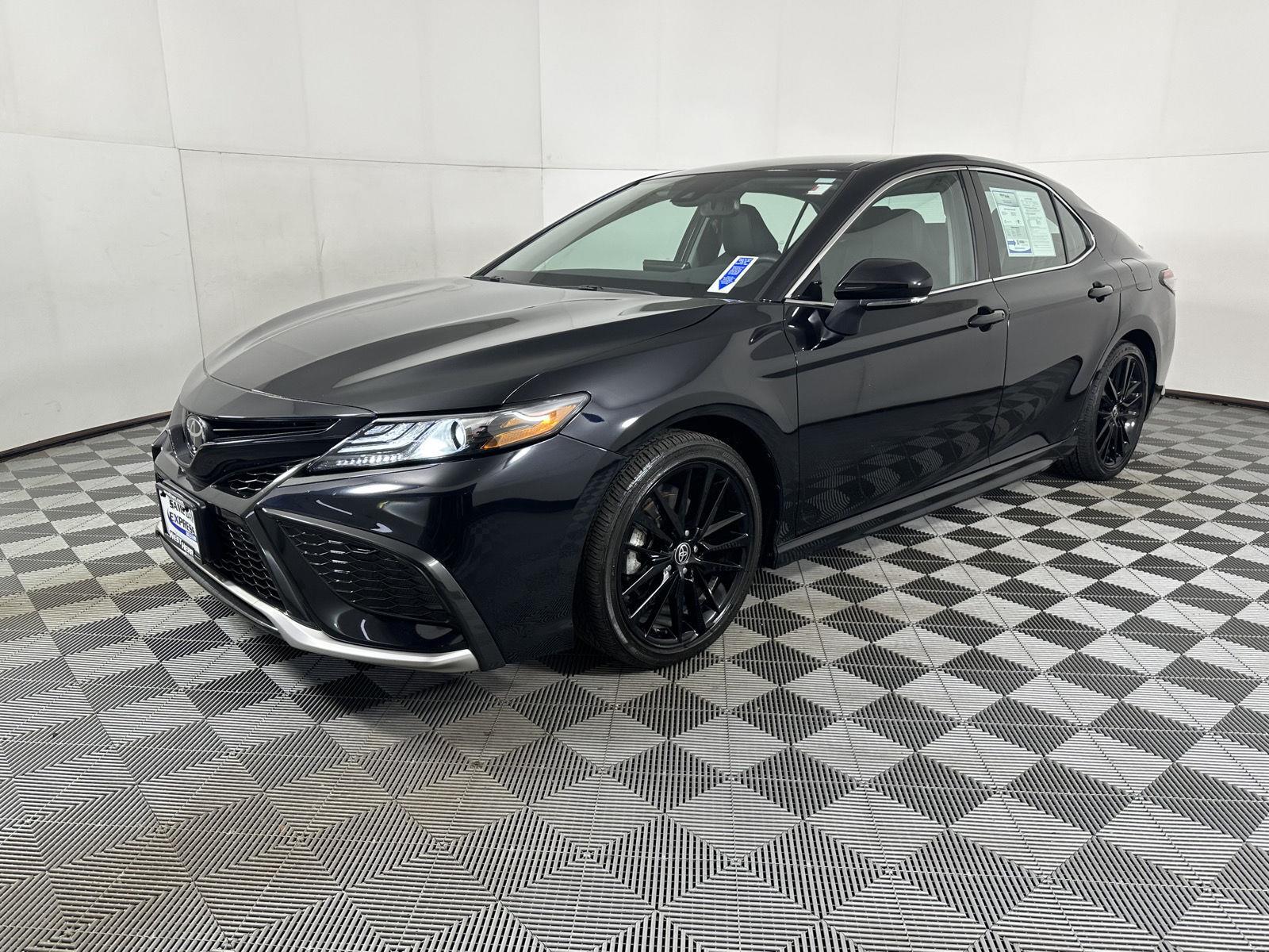 Certified Used 2024 Midnight Black Metallic Toyota XSE image 3