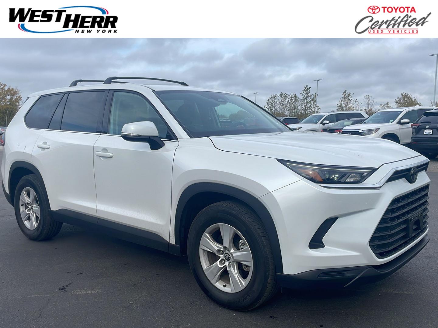 White (Wind Chill Pearl) 2025 Toyota Grand Highlander SUV / Crossover All-Wheel Drive Automatic