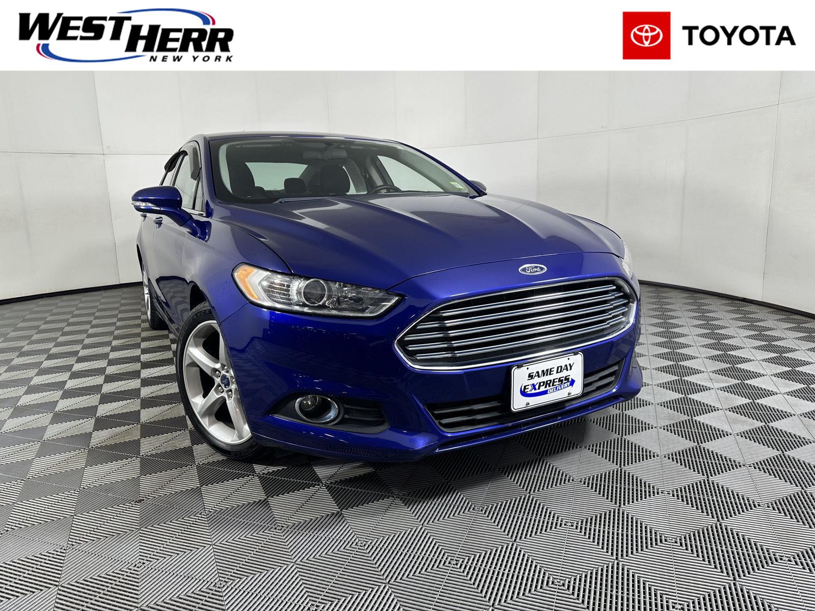 Deep Impact Blue 2016 Ford Fusion Sedan Front-Wheel Drive 6-Speed Automatic