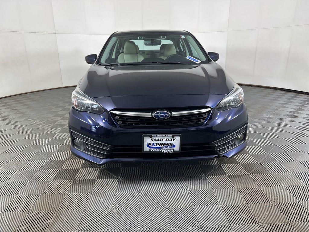 Used 2021 Dark Blue Pearl Subaru Premium image 12