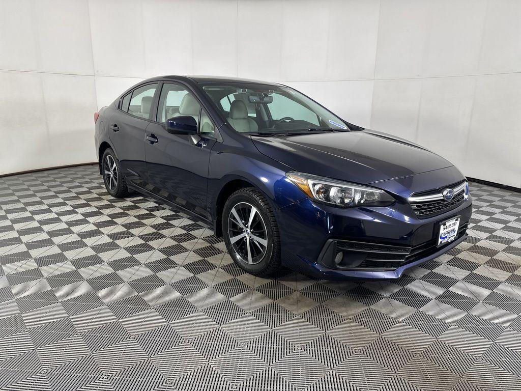 Used 2021 Dark Blue Pearl Subaru Premium image 21