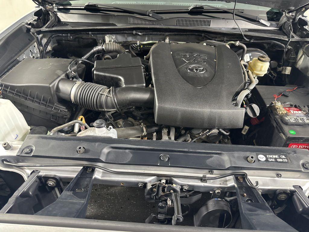Used 2018 Silver Sky Metallic Toyota TRD Sport image 2