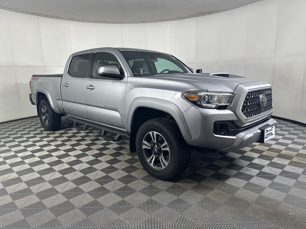Used 2018 Silver Sky Metallic Toyota TRD Sport image 13
