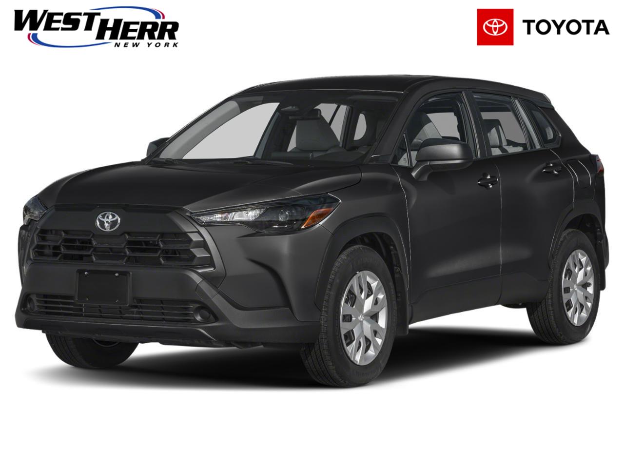Jet Black 2026 Toyota Corolla Cross SUV / Crossover All-Wheel Drive Continuously Variable Transmission