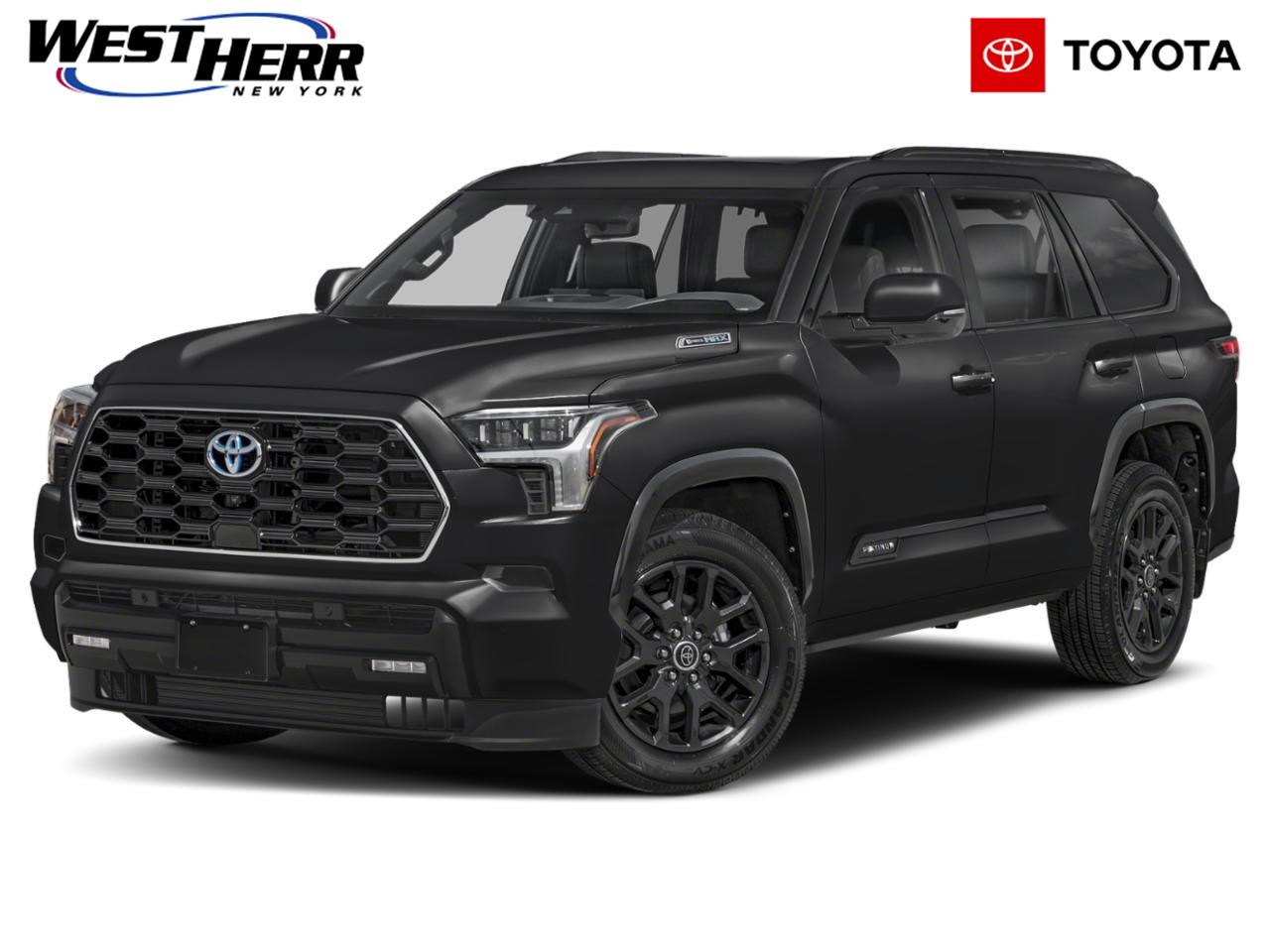 Midnight Black Metallic 2026 Toyota Sequoia SUV / Crossover Four-Wheel Drive Automatic