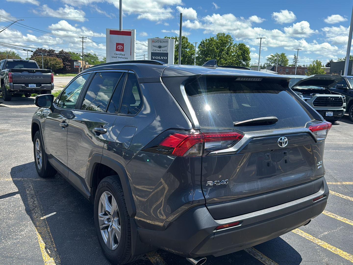 Used 2023 Magnetic Gray Metallic Toyota XLE image 4