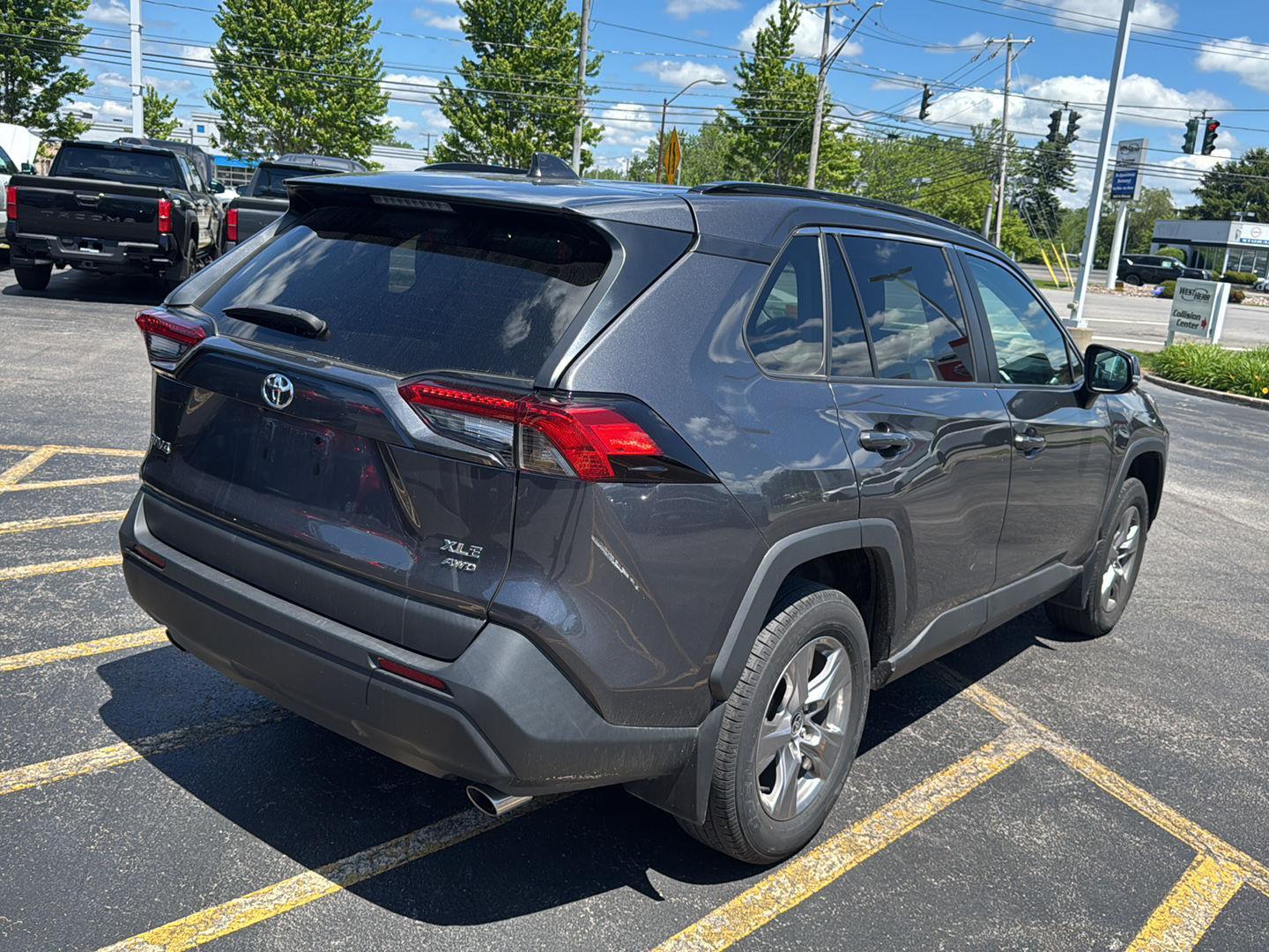 Used 2023 Magnetic Gray Metallic Toyota XLE image 6