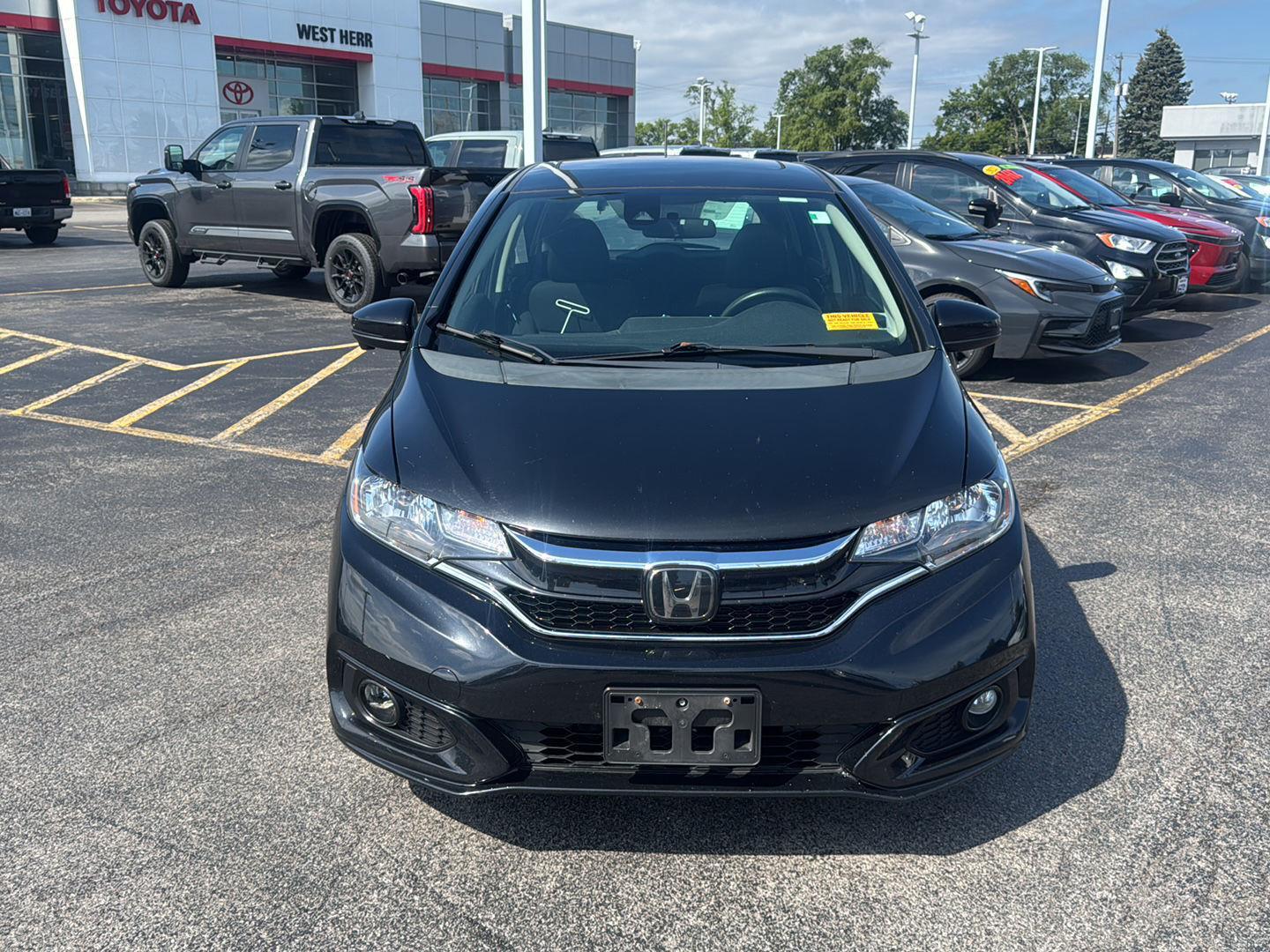 Used 2020 Crystal Black Pearl Honda EX image 2