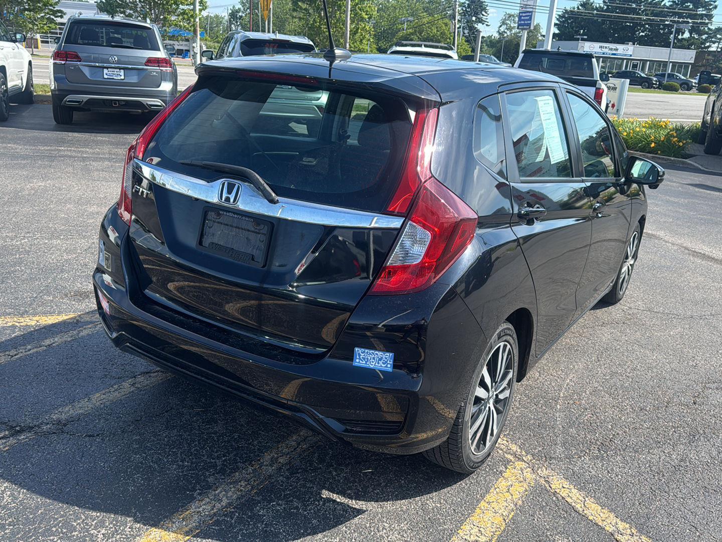 Used 2020 Crystal Black Pearl Honda EX image 6