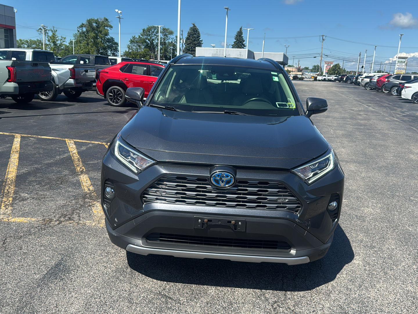 Used 2020 Magnetic Gray Metallic Toyota Limited image 2