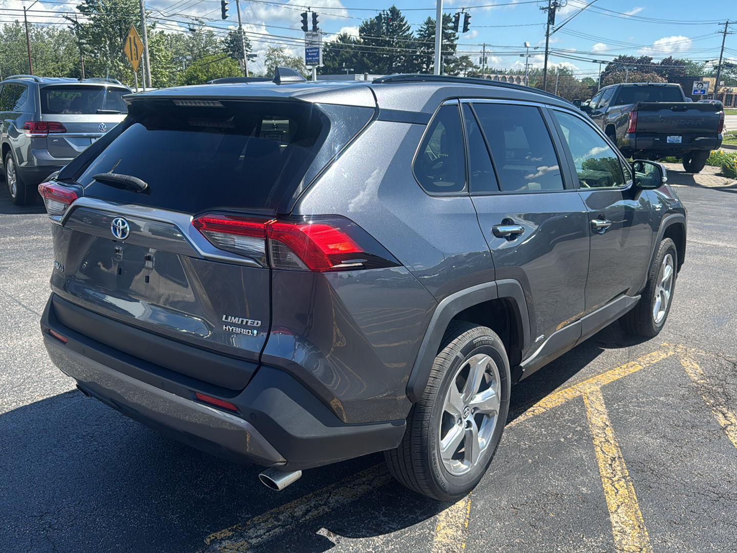 Used 2020 Magnetic Gray Metallic Toyota Limited image 6