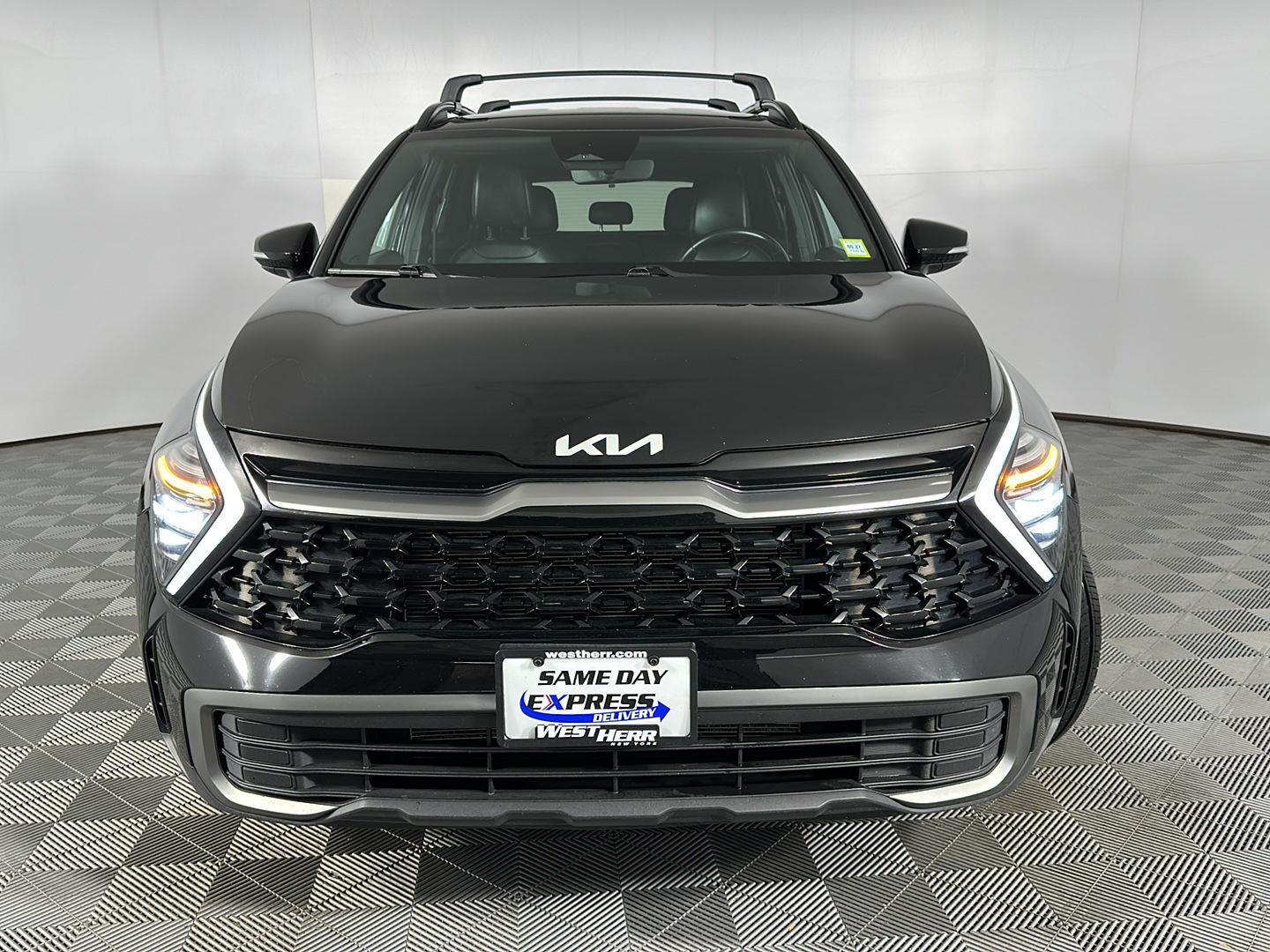 Used 2024 Ebony Black Kia X-Line image 2