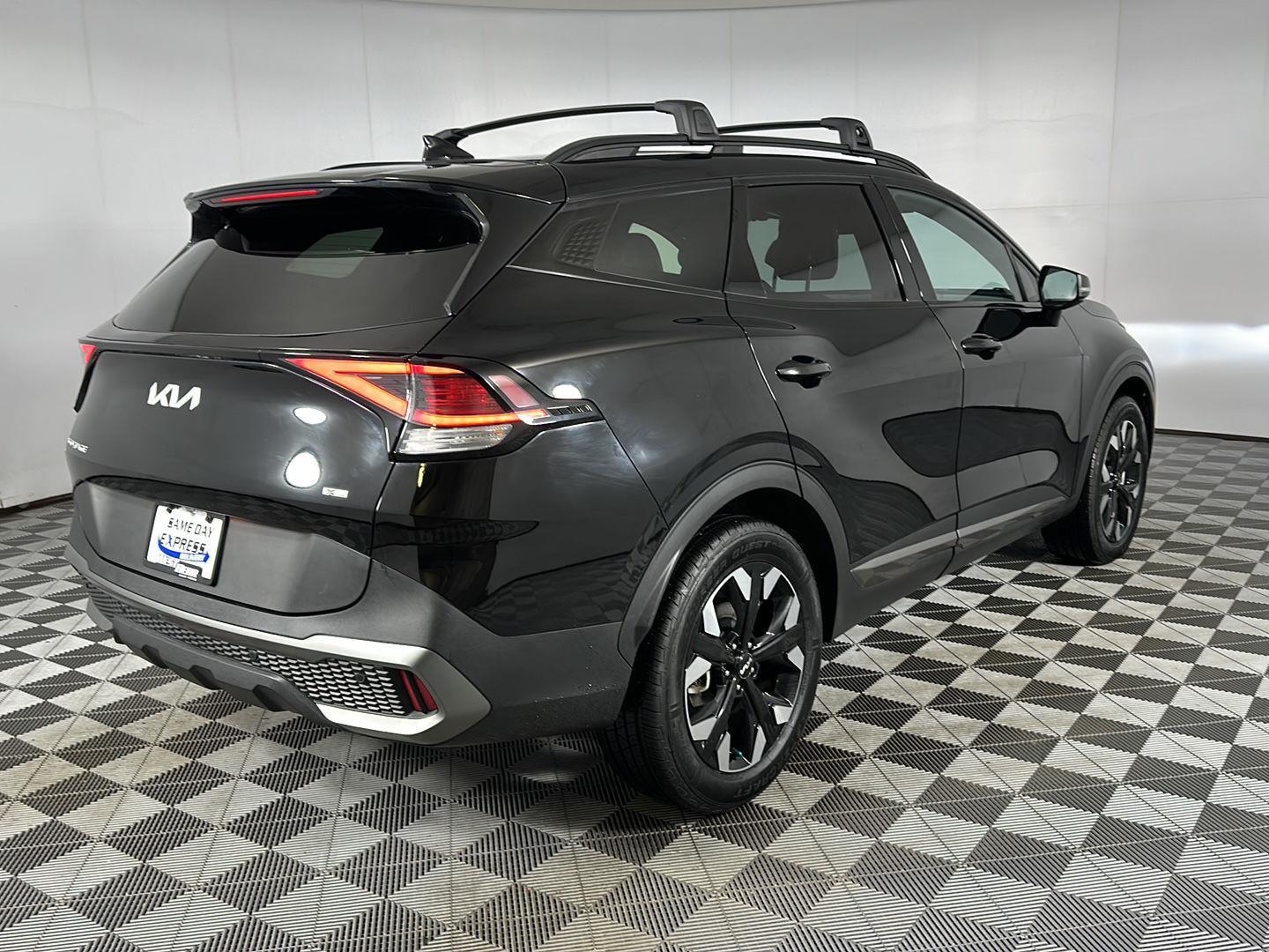 Used 2024 Ebony Black Kia X-Line image 7