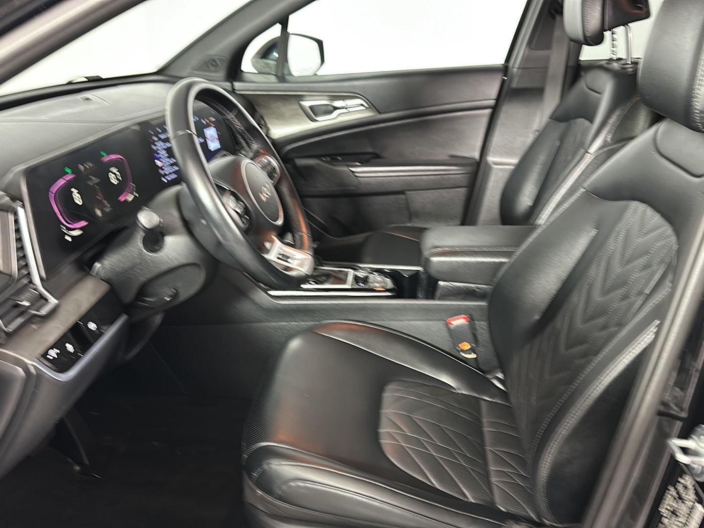 Used 2024 Ebony Black Kia X-Line image 10