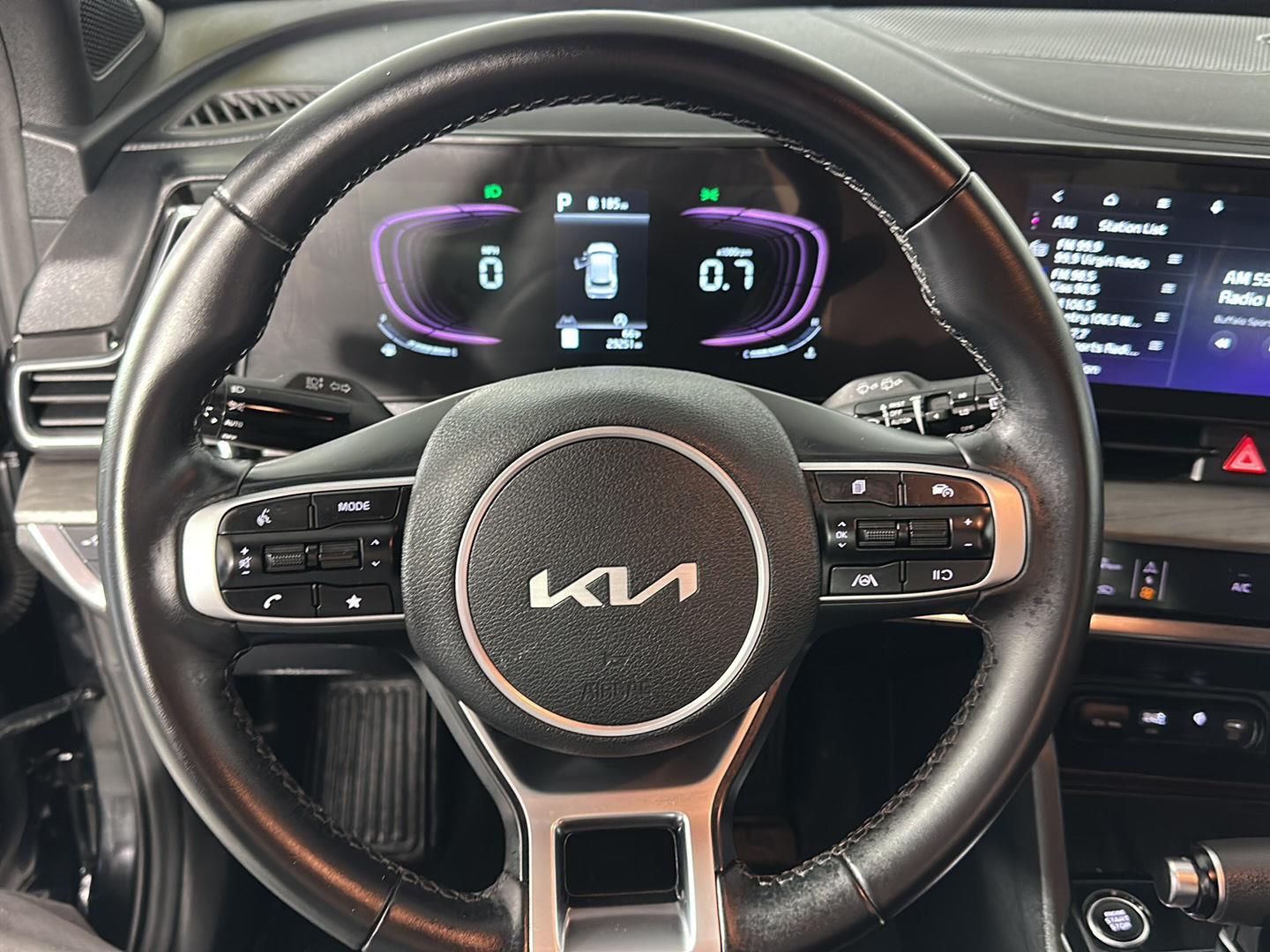 Used 2024 Ebony Black Kia X-Line image 13