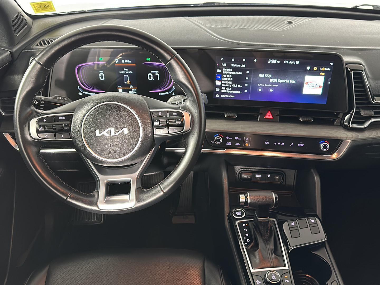 Used 2024 Ebony Black Kia X-Line image 21