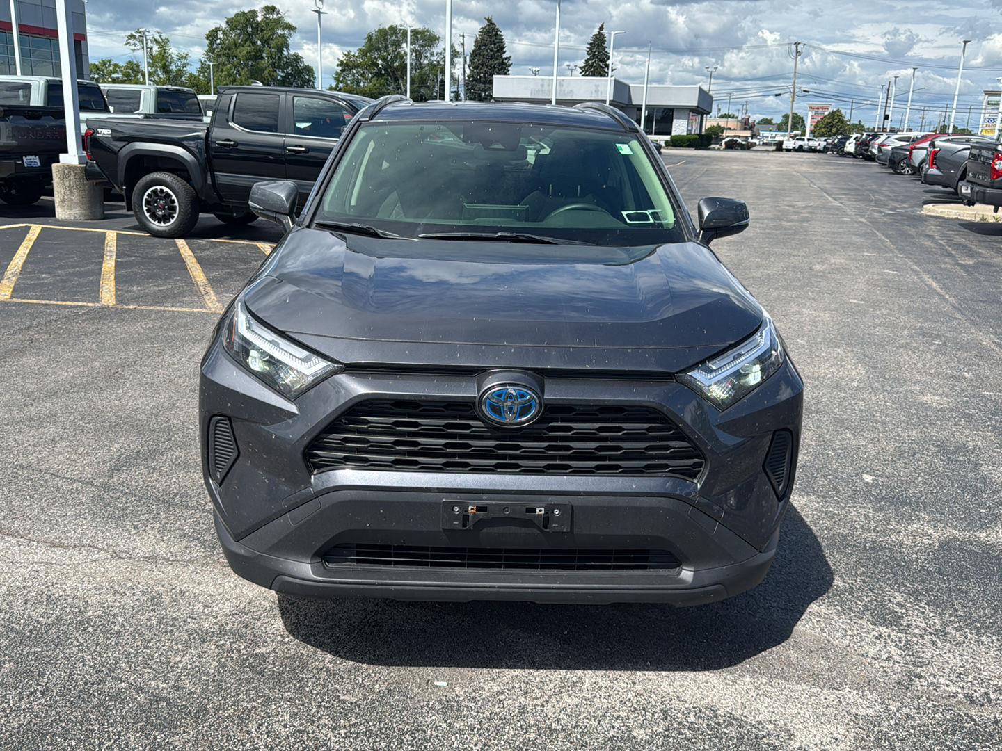 Certified Used 2024 Magnetic Gray Metallic Toyota XLE image 2