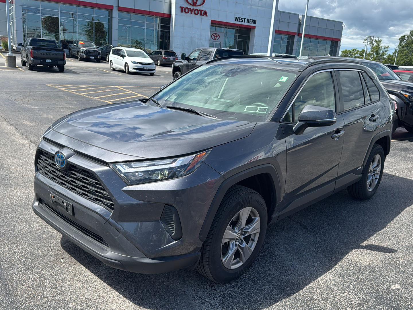 Certified Used 2024 Magnetic Gray Metallic Toyota XLE image 3