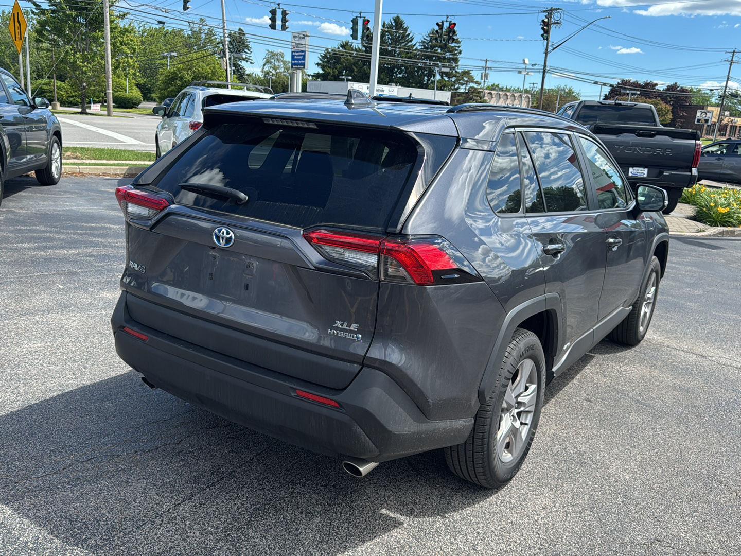 Certified Used 2024 Magnetic Gray Metallic Toyota XLE image 6