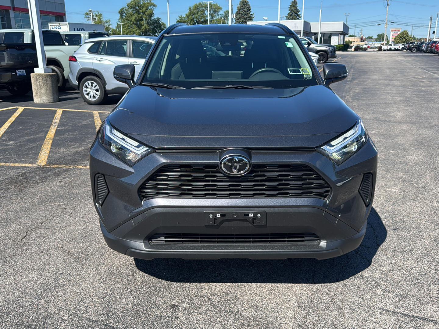 Certified Used 2025 Magnetic Gray Metallic Toyota Hybrid LE image 2