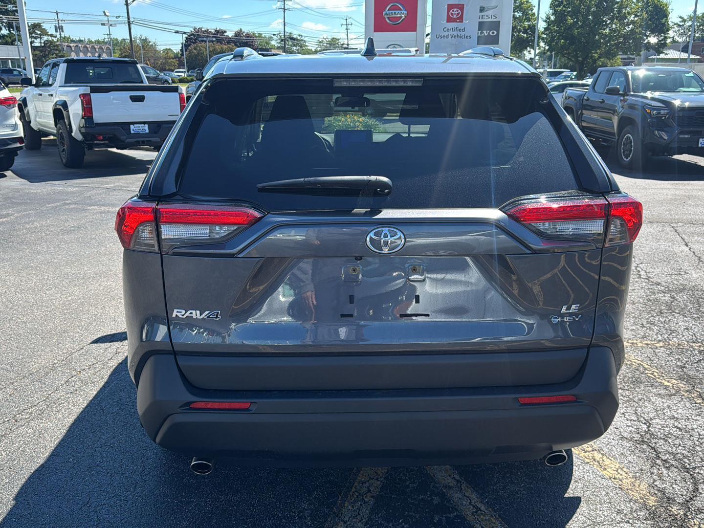 Certified Used 2025 Magnetic Gray Metallic Toyota Hybrid LE image 5