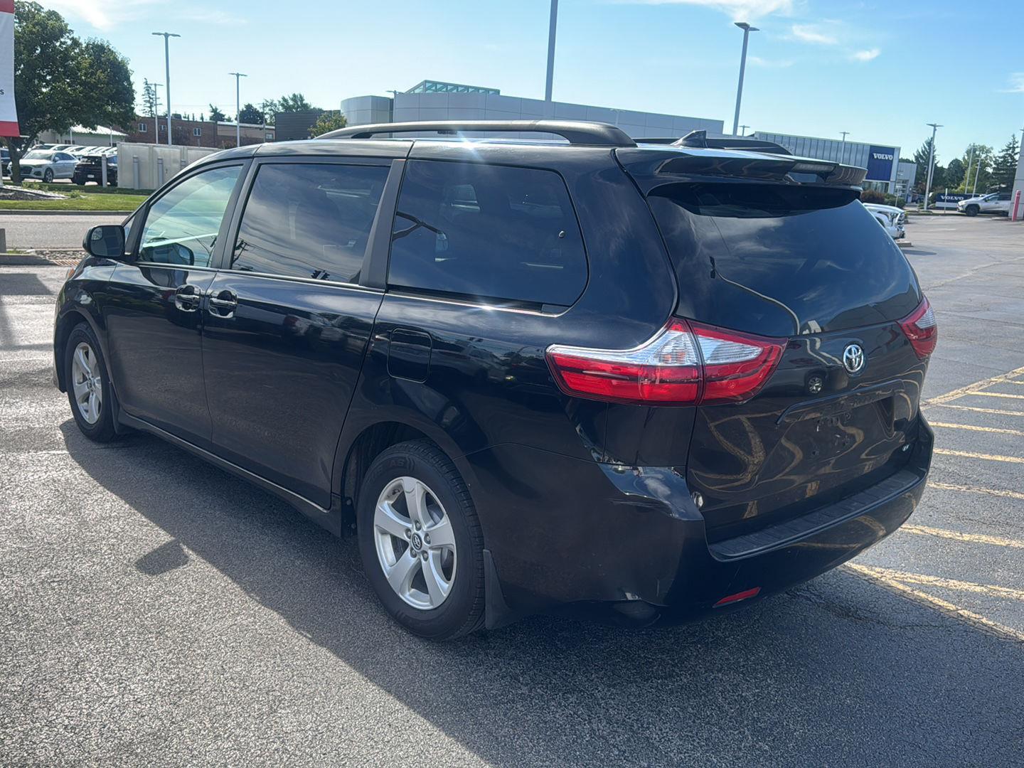 Used 2019 Midnight Black Metallic Toyota LE image 4