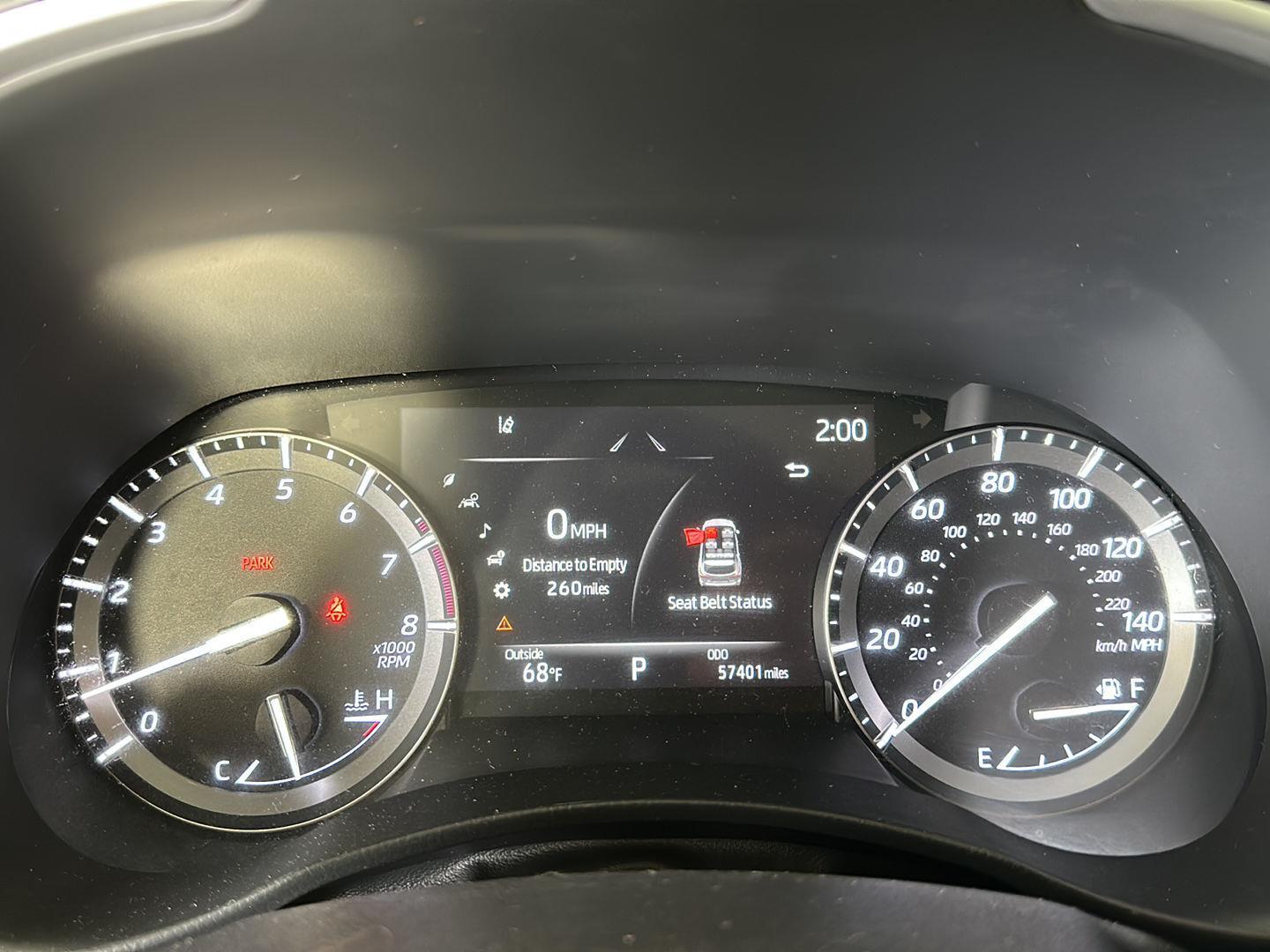 Used 2021 Blizzard Pearl Toyota XSE image 14