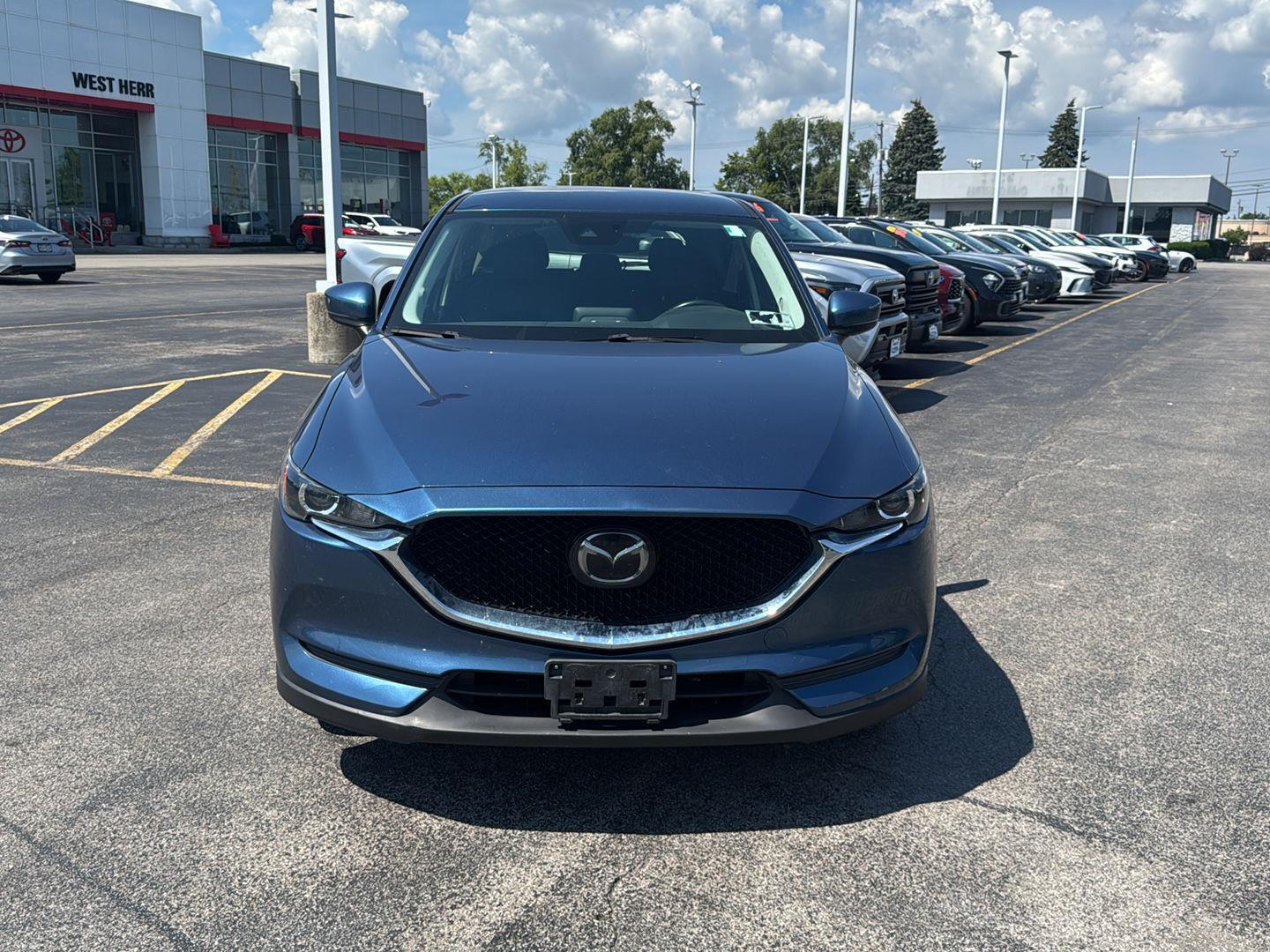 Used 2019 Eternal Blue Mica Mazda Touring image 2