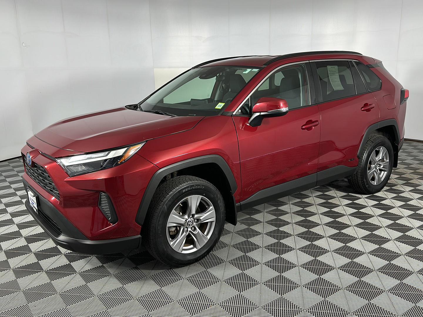 Certified Used 2023 Ruby Flare Pearl Toyota Hybrid LE image 4