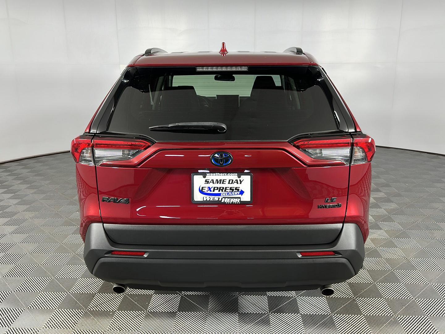 Certified Used 2023 Ruby Flare Pearl Toyota Hybrid LE image 21