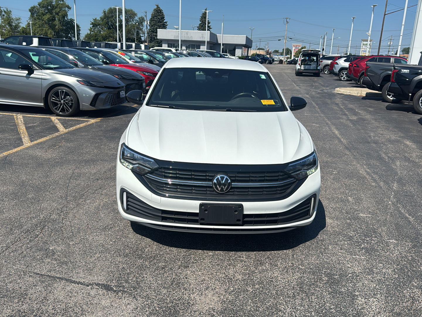 Used 2024 Pure White Volkswagen Sport image 2