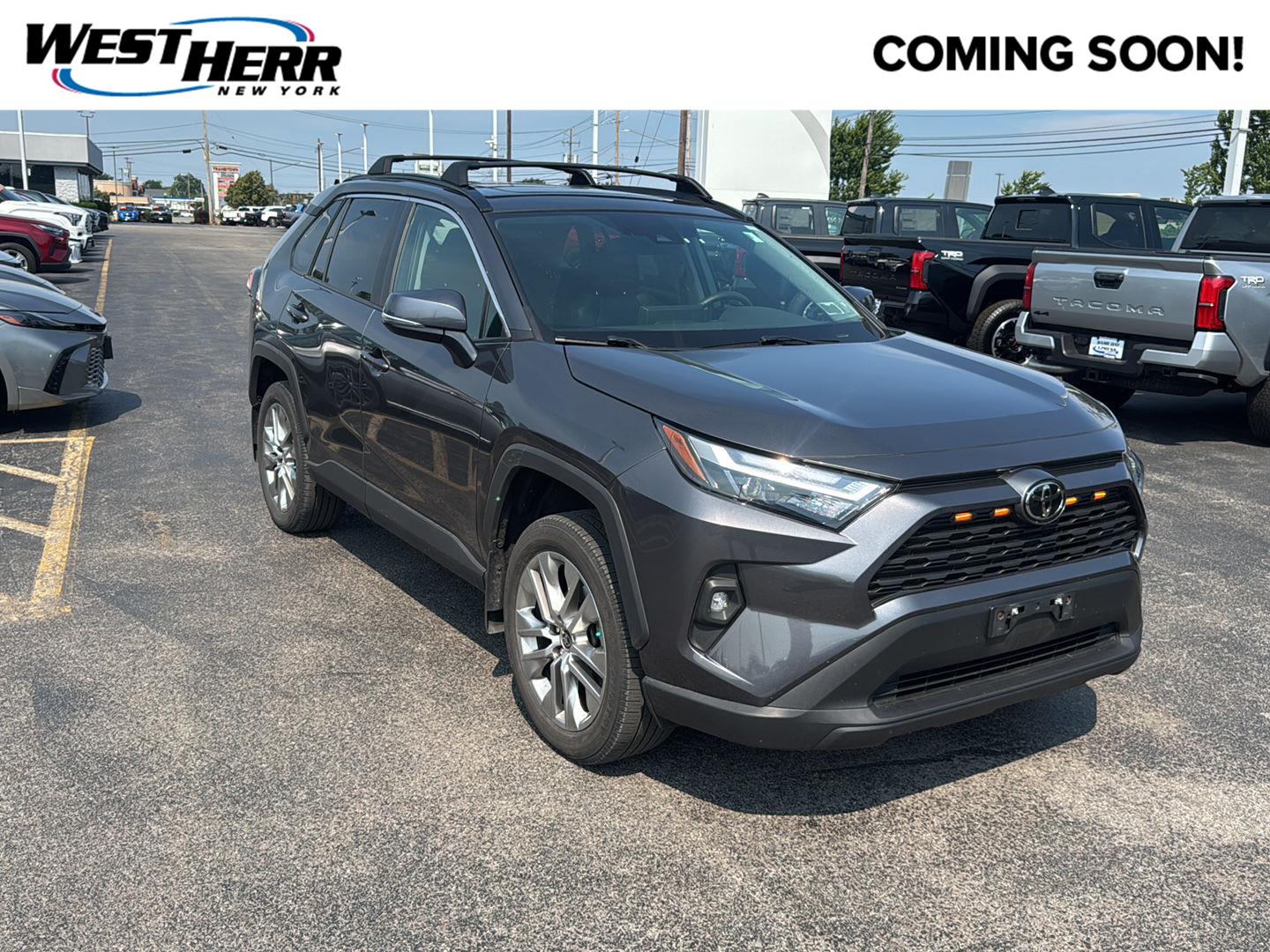 Magnetic Gray Metallic 2024 Toyota RAV4 SUV / Crossover All-Wheel Drive Automatic