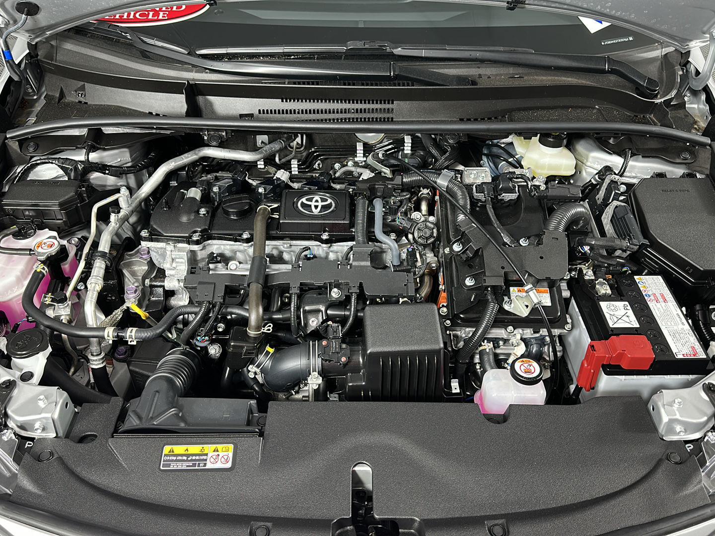 Certified Used 2026 Classic Silver Metallic Toyota Hybrid LE image 4