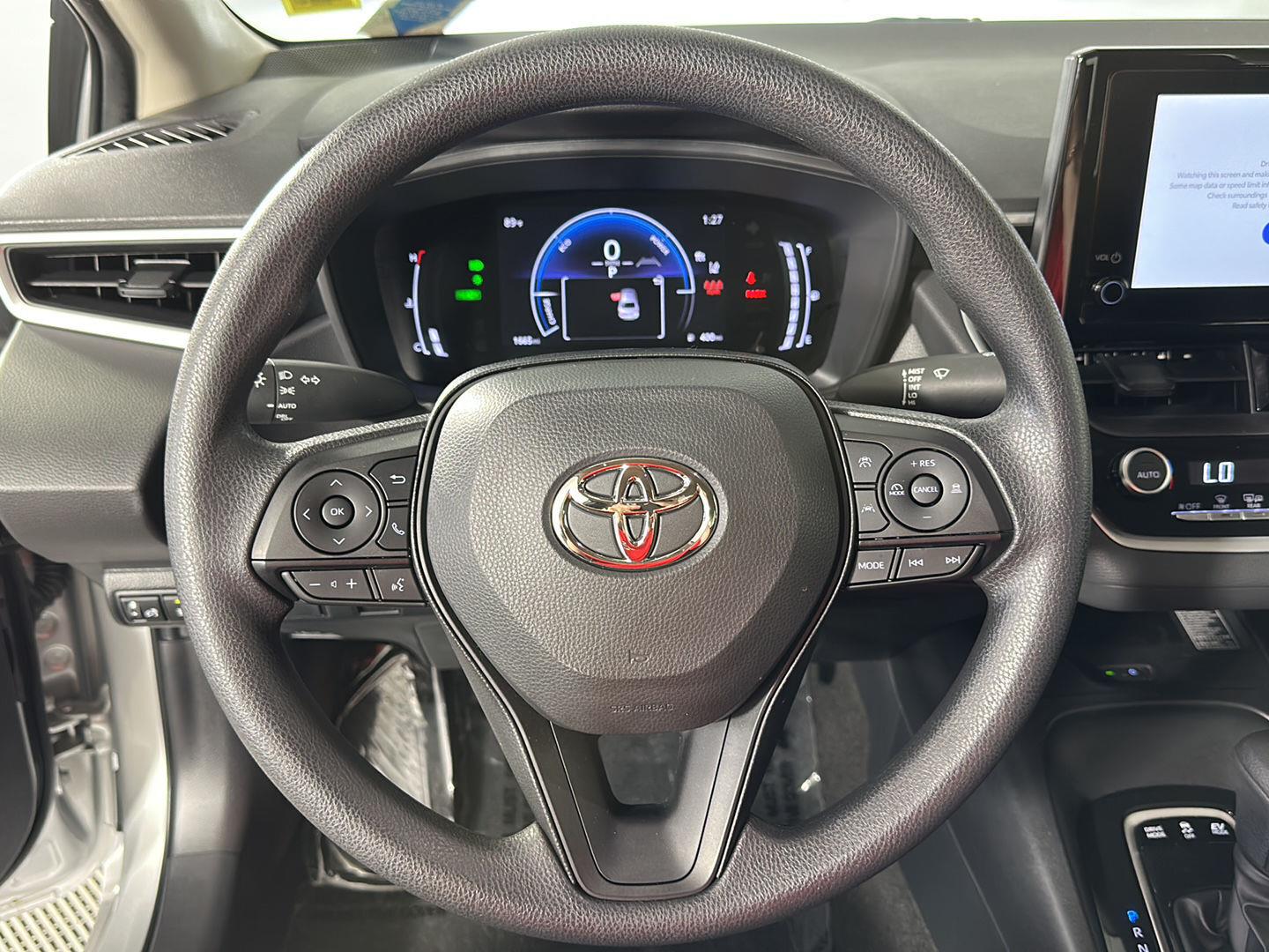 Certified Used 2026 Classic Silver Metallic Toyota Hybrid LE image 9