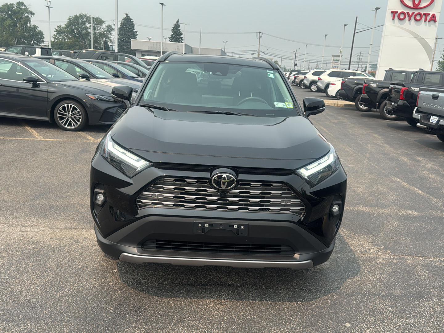 Used 2025 Midnight Black Metallic Toyota Limited image 2