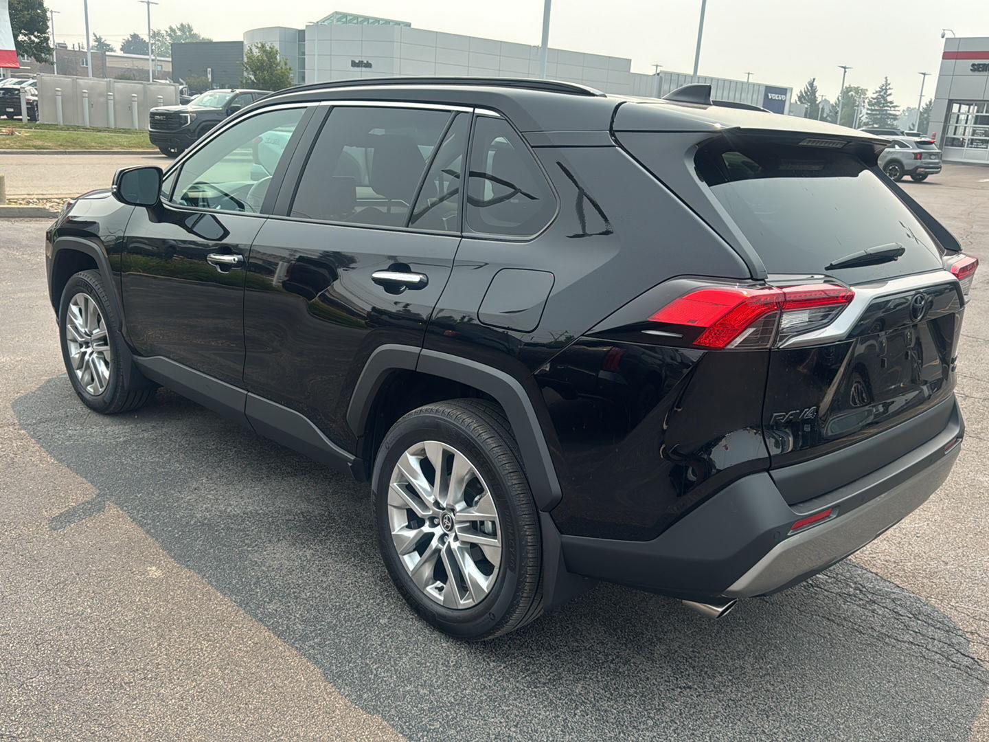 Used 2025 Midnight Black Metallic Toyota Limited image 4
