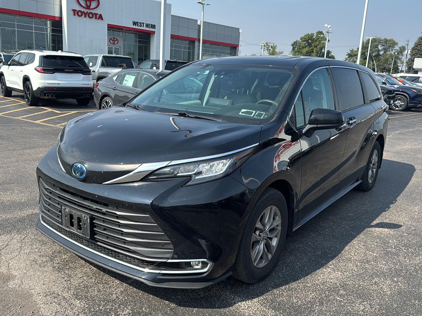 Certified Used 2023 Midnight Black Metallic Toyota XLE image 3
