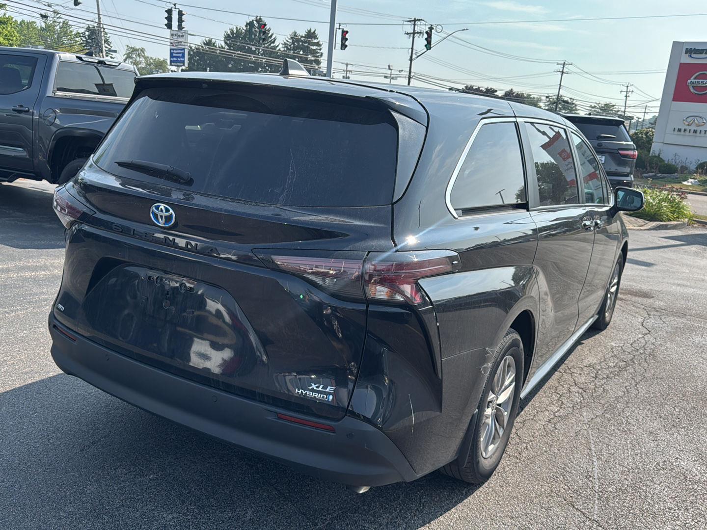 Certified Used 2023 Midnight Black Metallic Toyota XLE image 6