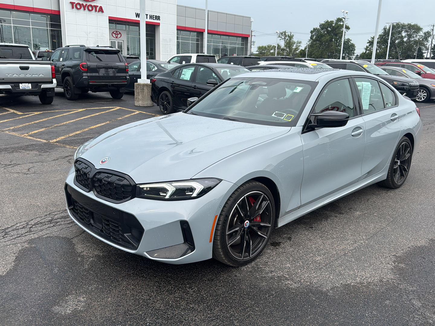 Used 2023 Brooklyn Grey Metallic BMW M340i xDrive image 3