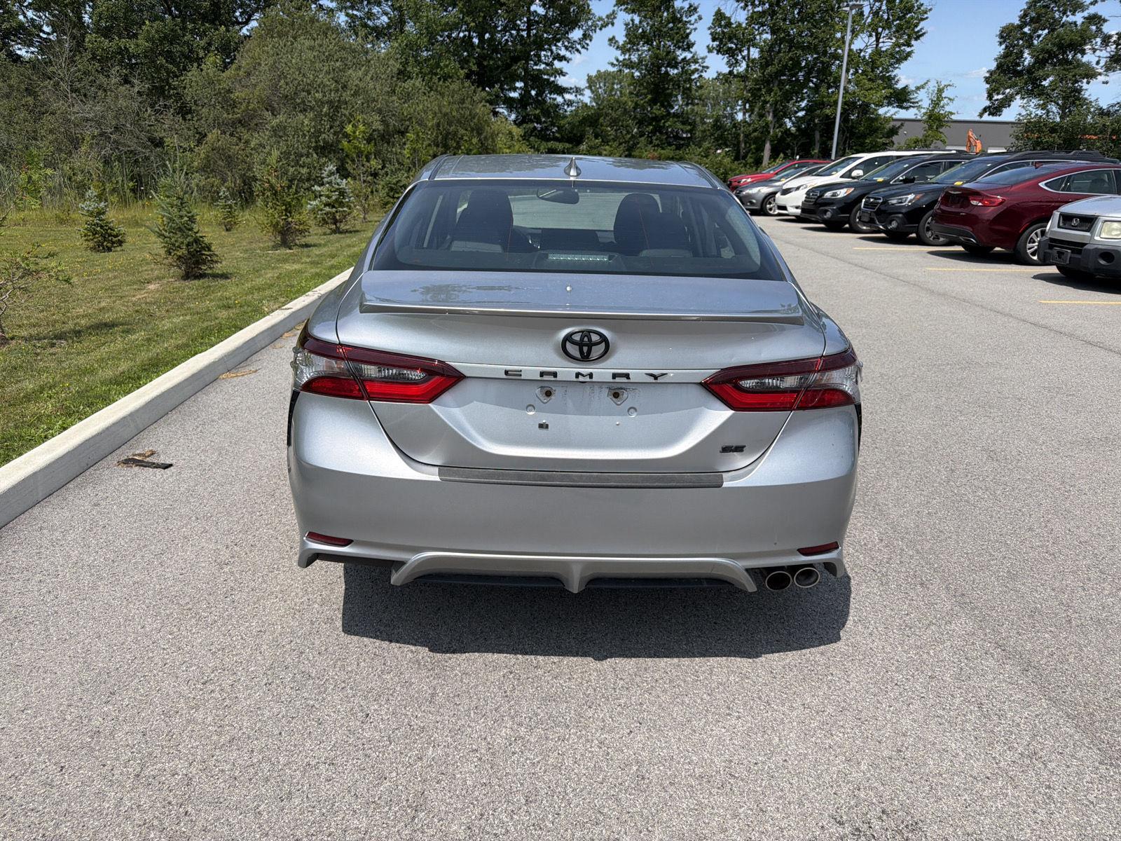 Used 2023 Celestial Silver Metallic Toyota SE image 5