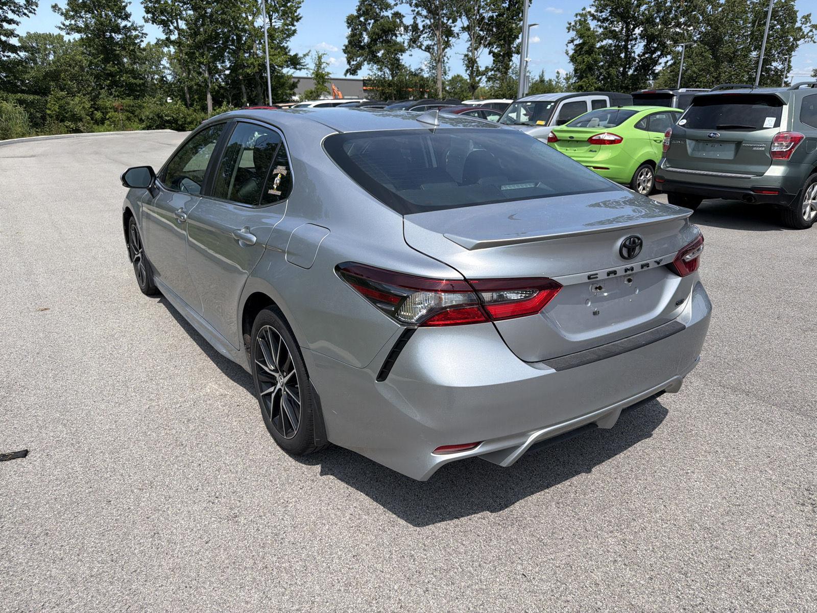 Used 2023 Celestial Silver Metallic Toyota SE image 6